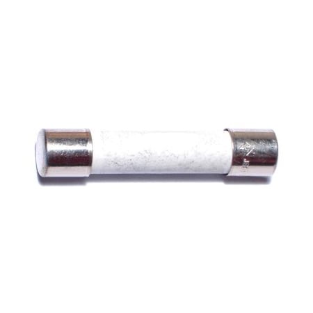 Midwest Fastener Ceramic Fuse, ABC Series, Fast-Acting, 5A, 250V AC, 5 PK 67204